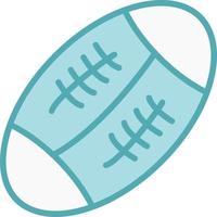 ícone de vetor de rugby