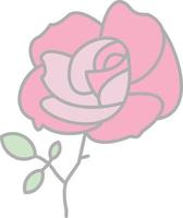 design de ícone de vetor rosa