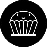 ícone de vetor de muffin