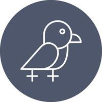 ícone de vetor de corvo