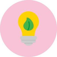 design de ícone de vetor de energia verde