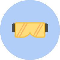 ícone de vetor de óculos de segurança