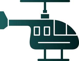 design de ícone de vetor de helicóptero