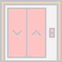 design de ícone de vetor de elevador