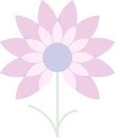 design de ícone de vetor de flores de cebolinha