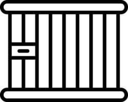 design de ícone de vetor de prisão