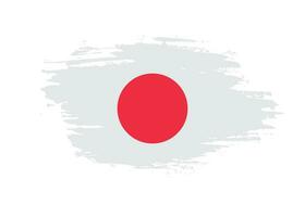 splash novo vetor de bandeira de textura grunge do japão