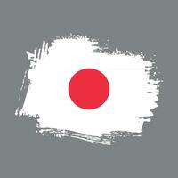 nova bandeira abstrata colorida do japão vetor