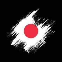 vetor abstrato do projeto da bandeira da textura do japão grunge