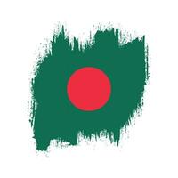 novo vetor de bandeira vintage splash bangladesh