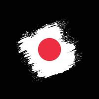 novo vetor de bandeira abstrata do japão