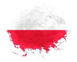 bandeira nacional da polônia vetor