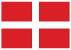 bandeira nacional da ordem militar soberana de malta - ícone de cor plana. vetor