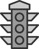 design de ícones vetoriais de semáforos vetor