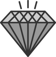 design de ícone de vetor de diamante