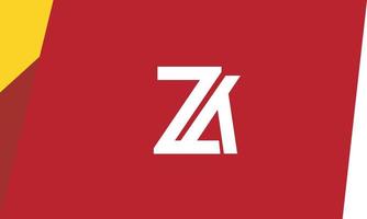 letras do alfabeto iniciais monograma logotipo zk, kz, z e k vetor