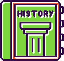 design de ícone de vetor de história