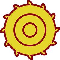 design de ícone de vetor de serra circular