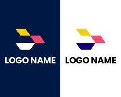 modelo de design de logotipo de banco de letra inicial b para serviços de financiamento. conceito criativo e limpo vetor