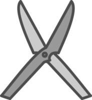 design de ícone de vetor de tesouras de podar