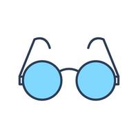 ícone de vetor de óculos de leitura