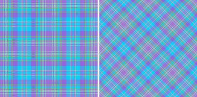 verificação de vetor de tecido. padrão xadrez tartan. textura sem costura têxtil de fundo.