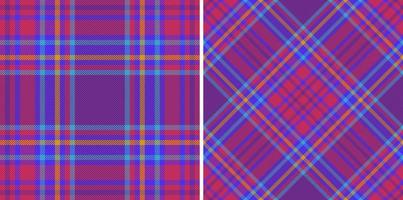 textura de fundo tartan. vetor têxtil sem emenda. xadrez de tecido padrão.