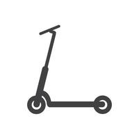 vetor de logotipo de scooter