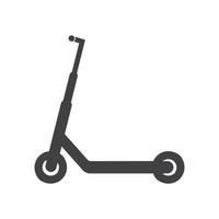 vetor de logotipo de scooter