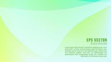 fundo verde abstrato. terno para design de apresentação com moderno conceito corporativo e de negócios. design de ilustração vetorial para apresentação, banner, capa, web, cabeçalho, panfleto, cartaz vetor