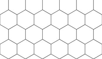 cubo, hexágono de fundo. padrão geométrico sem emenda. azulejo de vetor, papel de parede de linha. textura de hexágono cúbico. malha de losango, fundo branco. eps 10. vetor