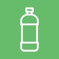ícone de fundo de cor de linha de garrafa de detergente vetor