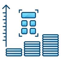 ícone de despesas, adequado para uma ampla gama de projetos criativos digitais. feliz criando. vetor