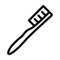 design de ícone de escova de dentes vetor