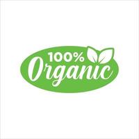 Carimbo de etiqueta de etiqueta 100% orgânico, carimbo de etiqueta de etiqueta 100% natural vetor