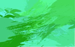 textura grunge pintura abstrata fundo verde vetor