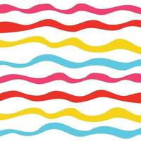 vetor padrão ilustrador abstrato desequilíbrio linha padrões bonito vertical vermelho rosa amarelo azul cor pastel tamanho diferente layout ilustração papel de parede abstrato padrão de fundo.