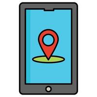 GPS móvel que pode facilmente editar ou modificar vetor