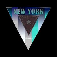 tipografia da cidade de nova york, gráficos de camisetas, vetores