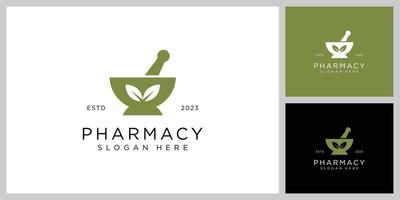 modelo de vetor de ícone de logotipo médico de farmácia