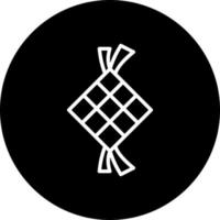 ícone de vetor de ketupat
