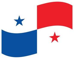 bandeira nacional do panamá - ícone de cor plana. vetor