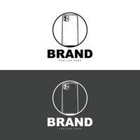 logotipo do smartphone, vetor de eletrônicos modernos, design de loja de smartphones, produtos eletrônicos