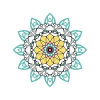 design de mandala vetor de fundo de mandala de luxo vintage padrão abstrato design floral