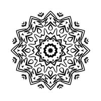 design de mandala vetor de fundo de mandala de luxo vintage padrão abstrato design floral