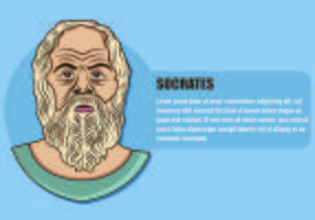 Ilustração de Sócrates vetor