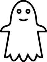 design de ícone de vetor fantasma