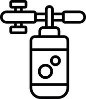 design de ícone de vetor de arma de espuma
