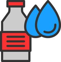 design de ícone de vetor de hidratação