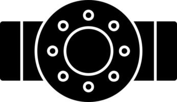 design de ícone de vetor de flange